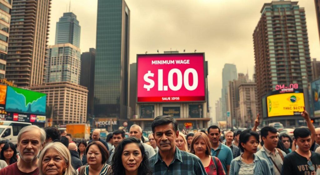 O cenário brasileiro de salário mínimo