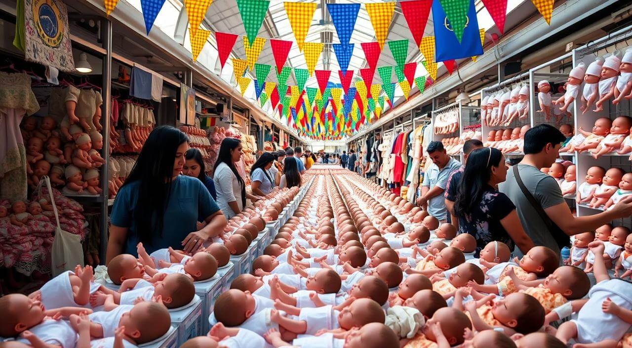 Mercado Brasileiro de Bebês Reborn Mercado Brasileiro de Bebês Reborn